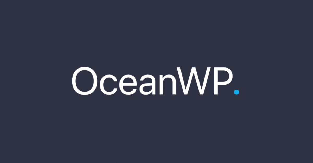 OceanWP free WordPress theme