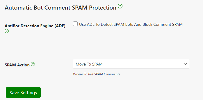 Shield Security Automatic Bot Comment SPAM Protection